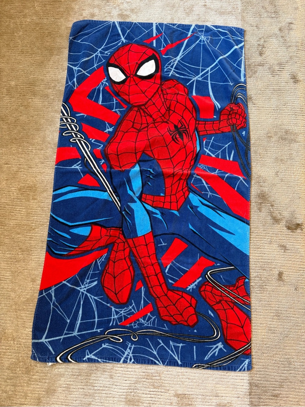 Disney Store Marvel Spider-Man Beach Towel